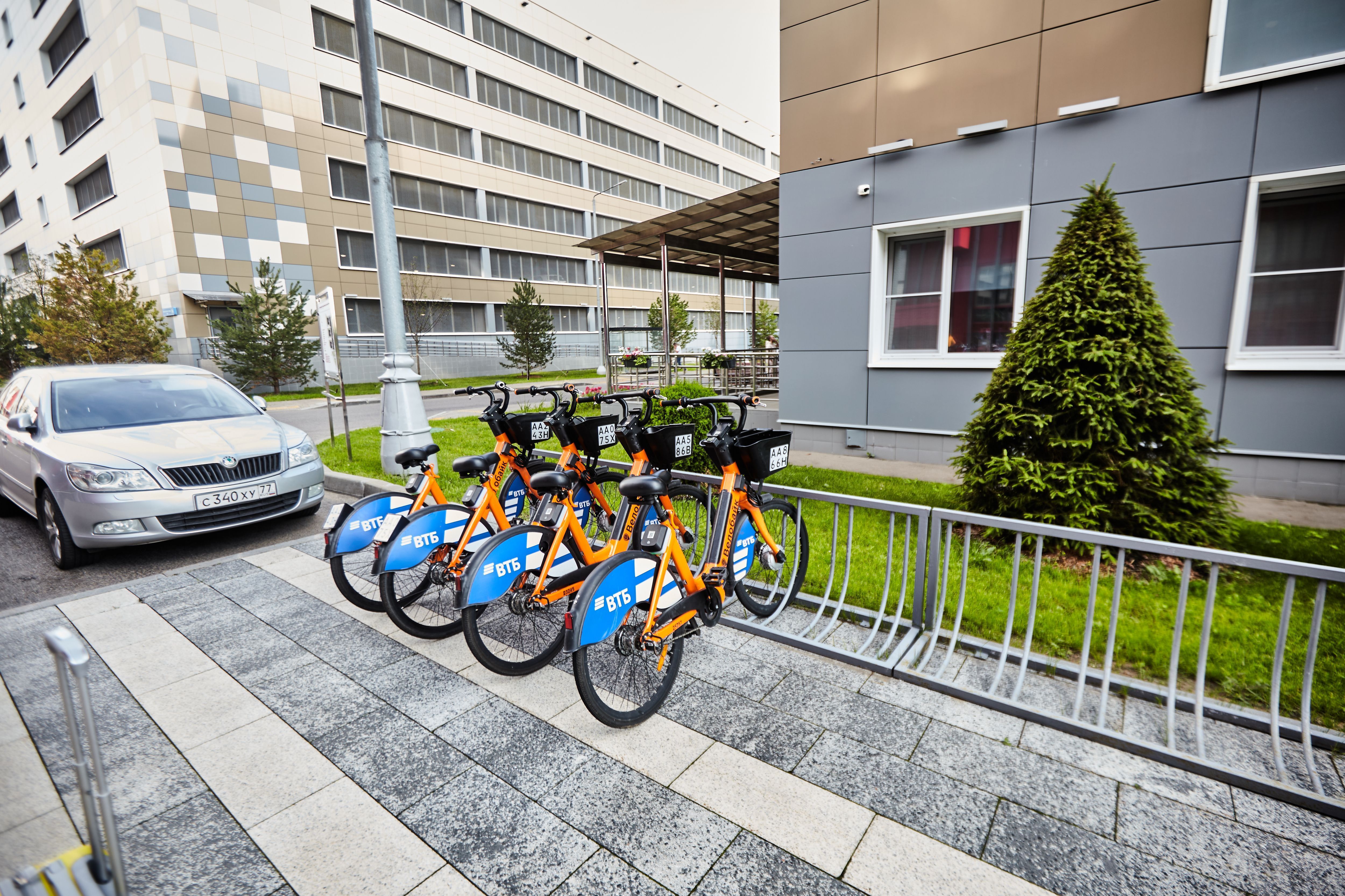 В ОЭЗ «Технополис Москва» заработал городской прокат велосипедов «Велобайк»