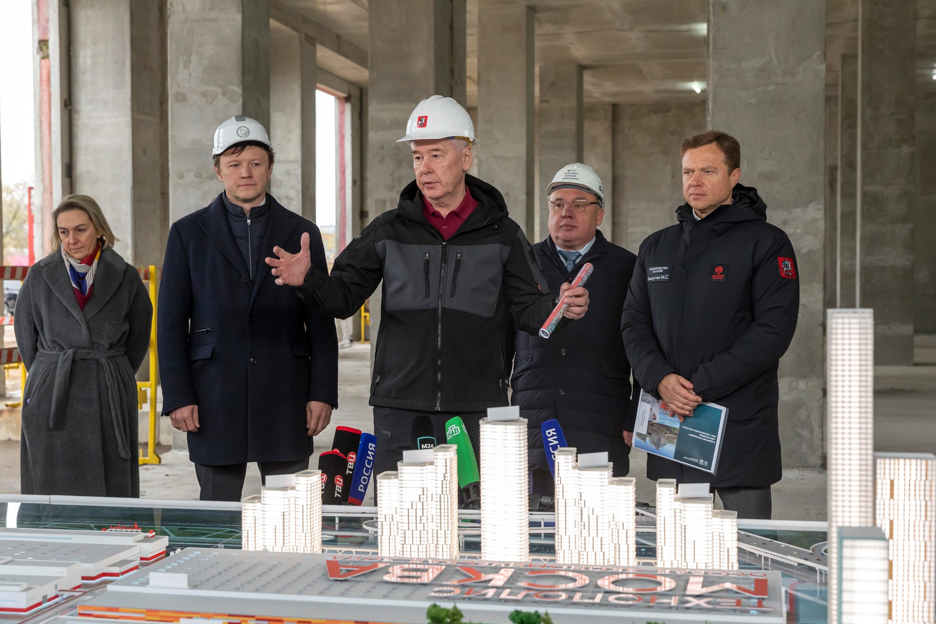Визит С.С. Собянина в Крост