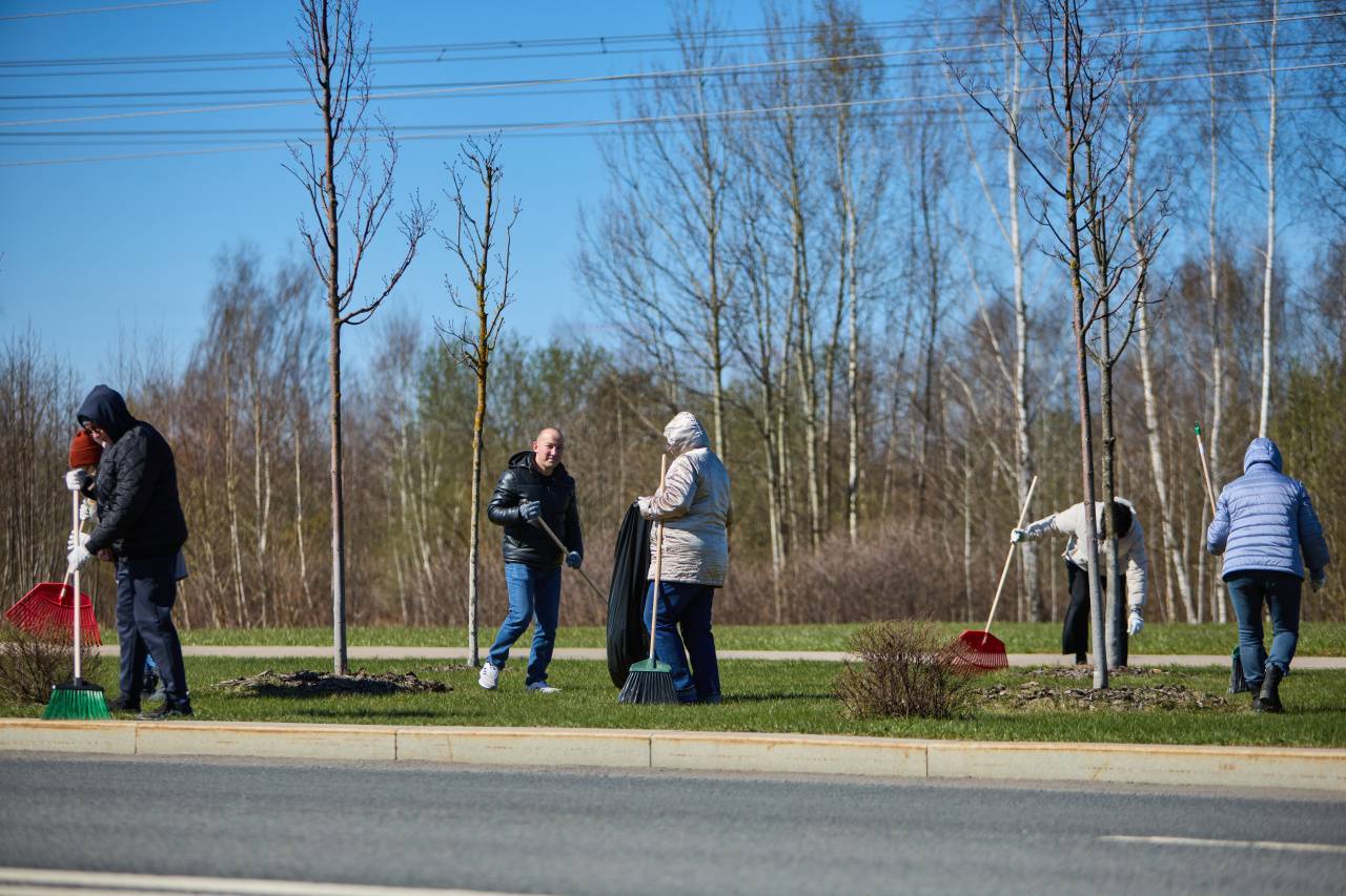 В ОЭЗ «Технополис Москва» прошли семейные субботники