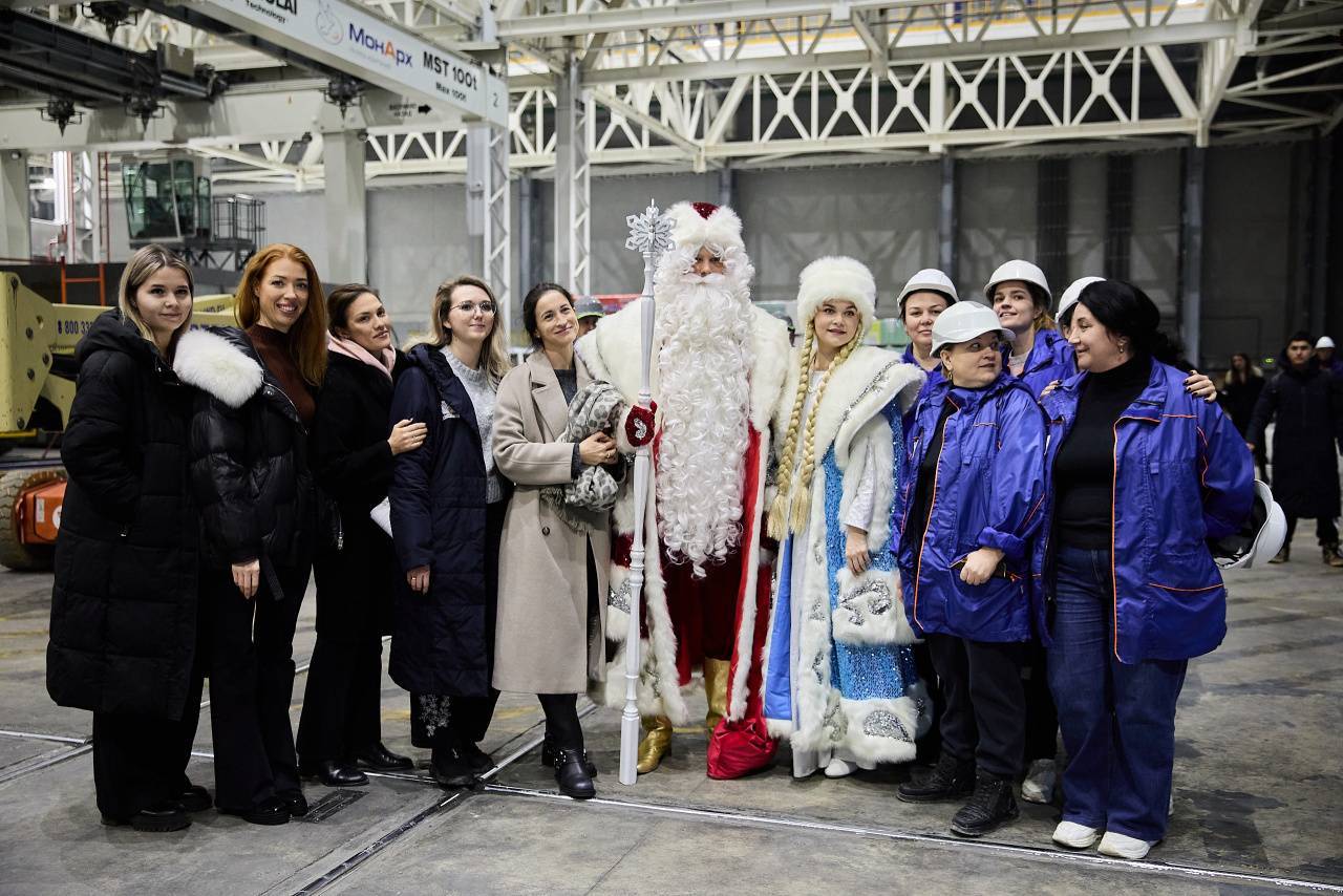 Новогодний ТехноЭкспресс на площадке «Толстопальцево» и «КМЗ»