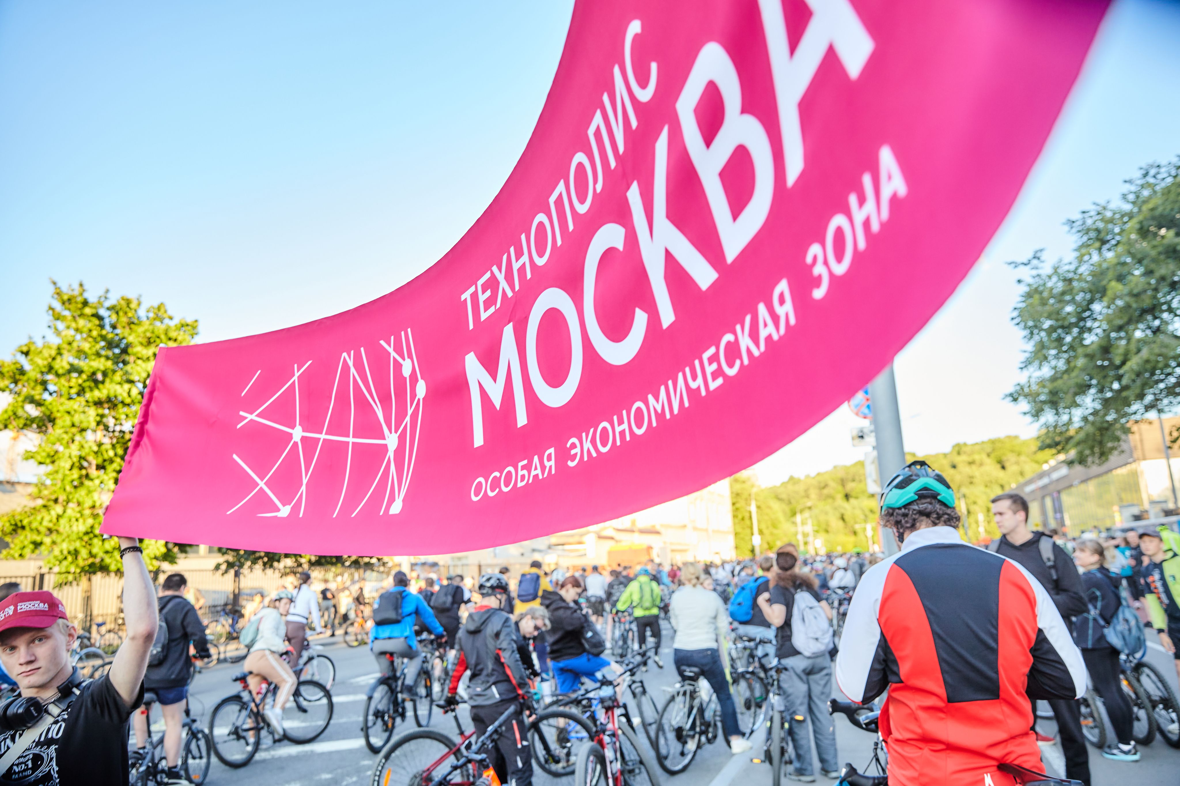 Ночной велофестиваль: велотур по ночной Москве