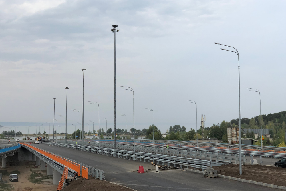Разработанные в ОЭЗ «Технополис Москва» композитные детали установлены на одном из самых протяженных мостов в России