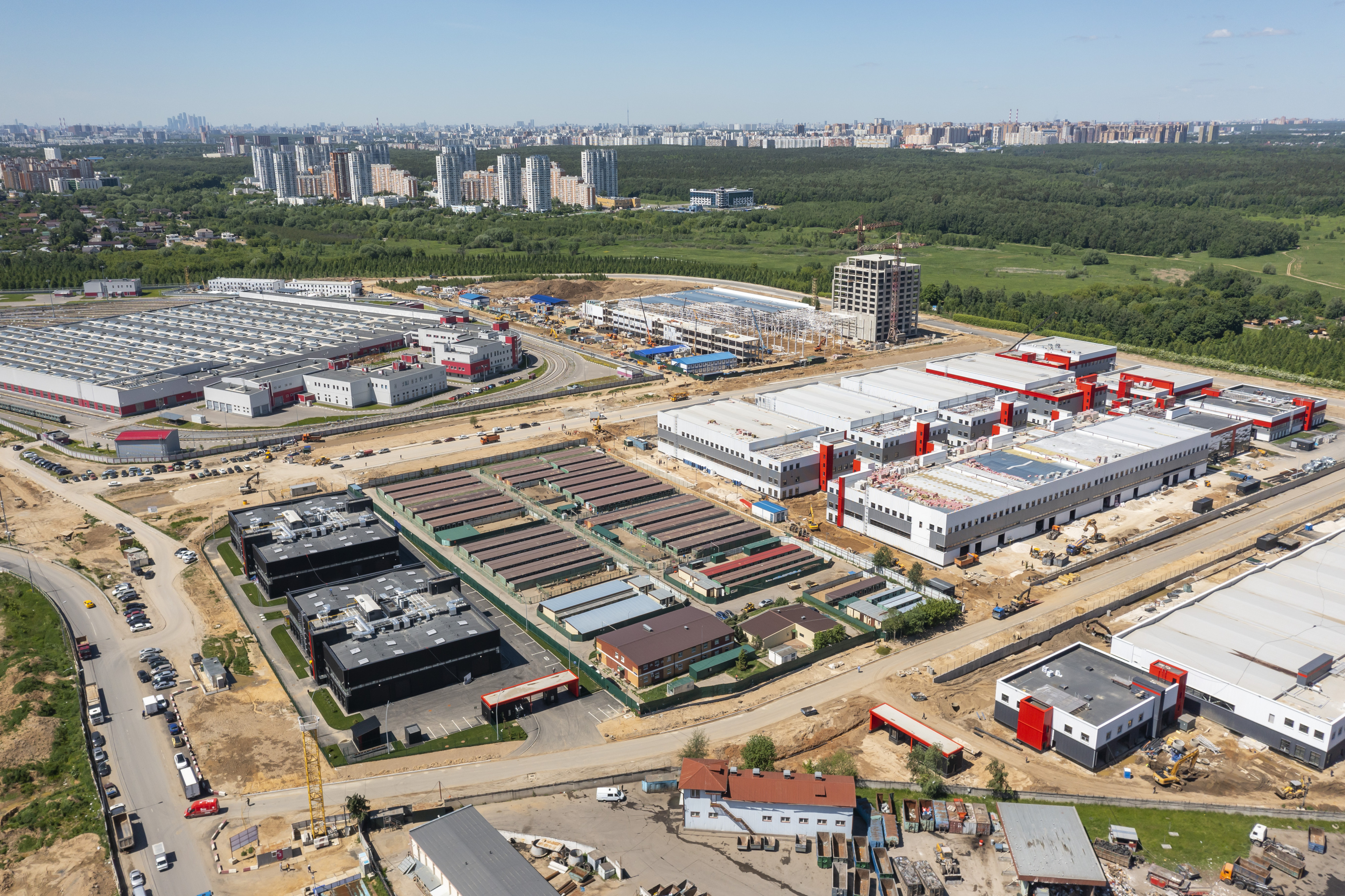 Первые производственные корпуса площадки «Руднево» ОЭЗ «Технополис Москва» будут готовы до конца лета
